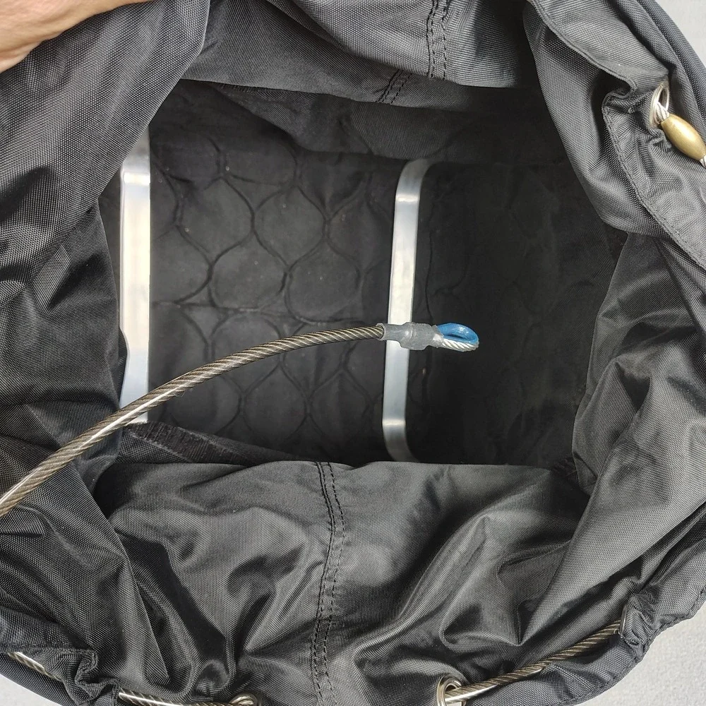 Pacsafe Exomesh Anti Theft Travel Bag Duffle Trunk Large Rigid Black Cable Lock